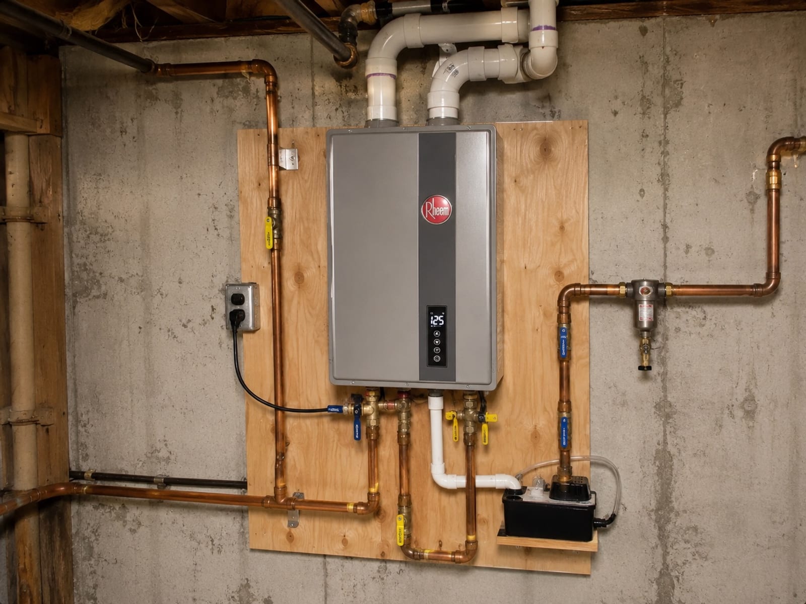Plumbing work by R&L