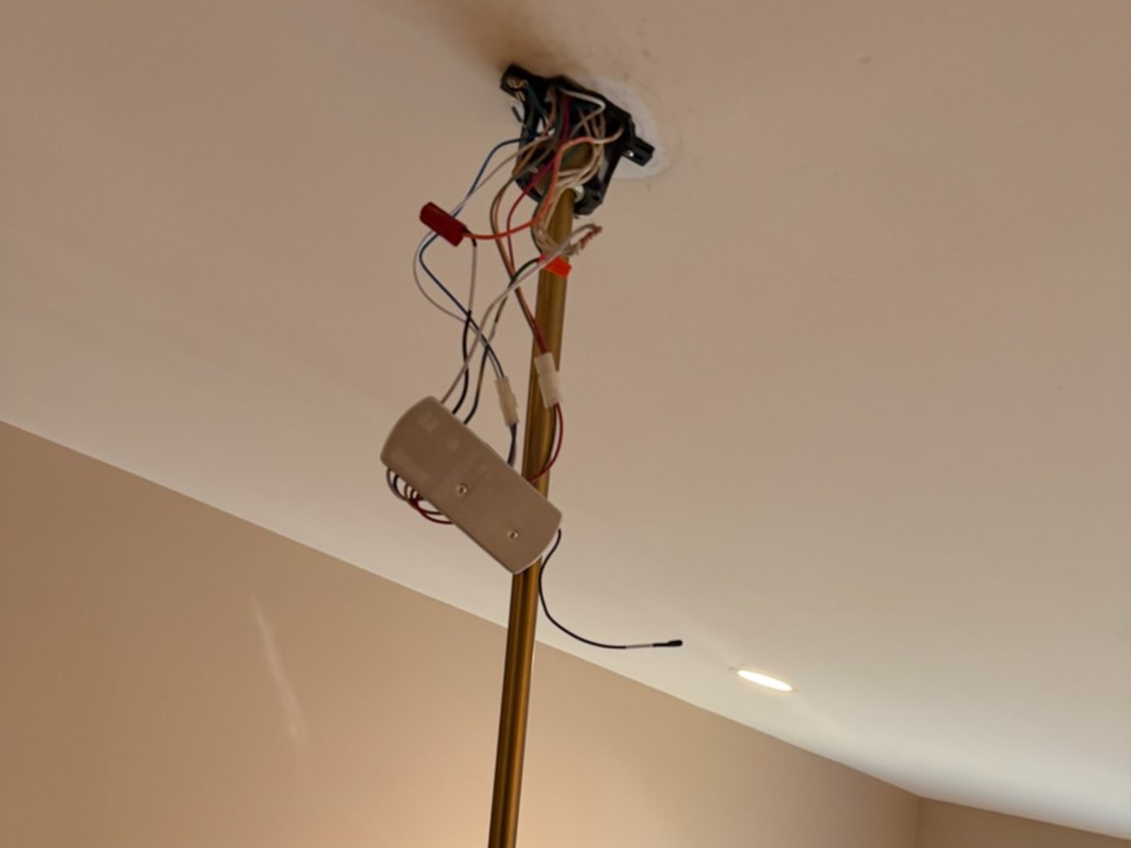 Ceiling fan wiring & controls